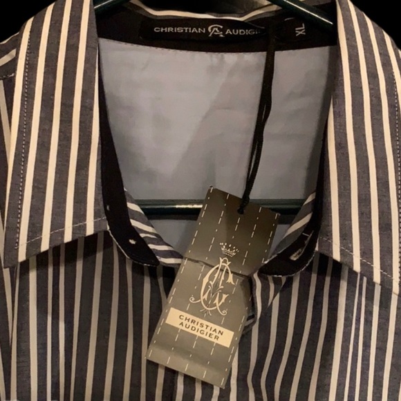 Men’s CHRISTIAN AUDIGIER Button down Shirt XL - Picture 4 of 4
